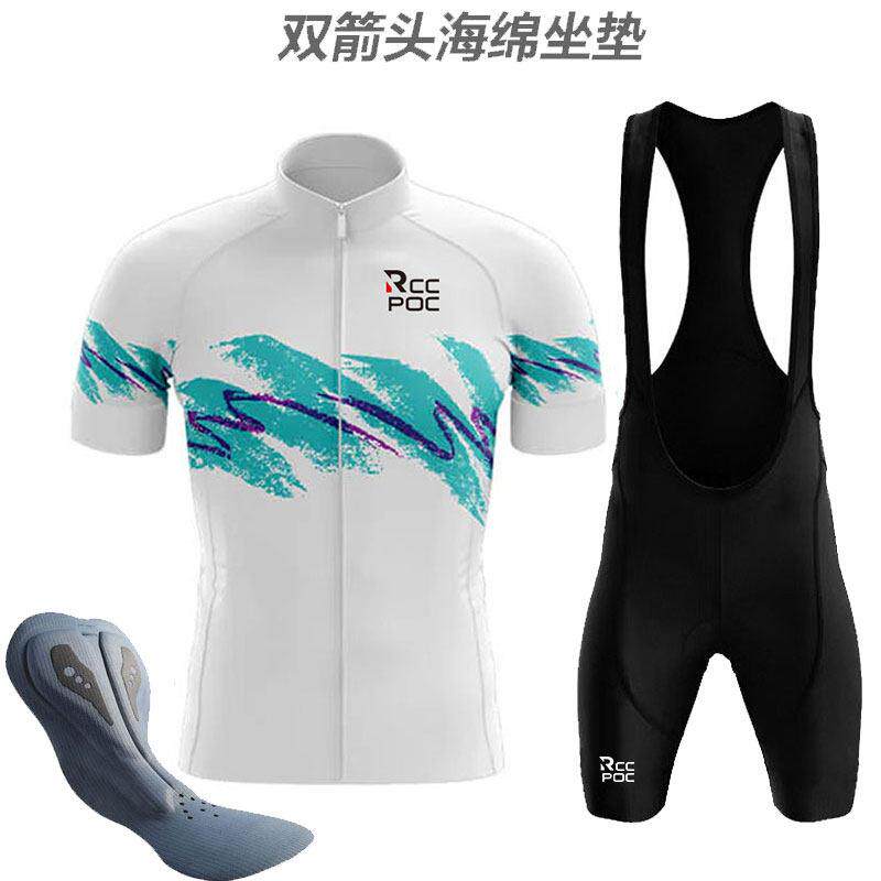 夏季透气公路自行车服户外单车骑行服山地车短袖上衣裤子运动套装