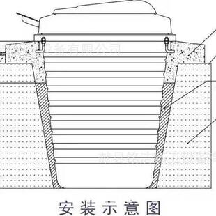 厂家供应120L地埋垃圾桶小区分类垃圾桶120l地埋塑胶桶垃圾桶