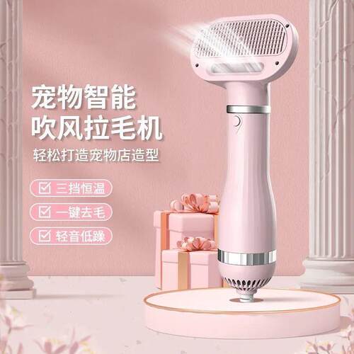 宠物吹风拉毛神器狗狗速干一体蓬松吹风机梳毛器猫咪泰迪洗澡专用