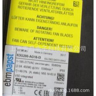 原装 进口EBM风机 6SL3362 0AA2 现货带外壳K3G200 0AF01 AG16