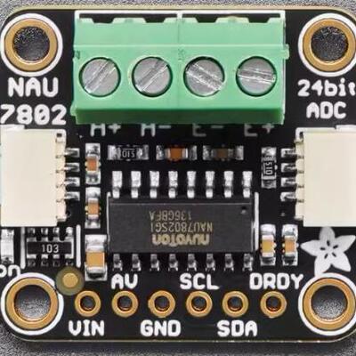 4538 NAU7802 24-Bit ADC - STEMMA Qwiic数据转换压力模块