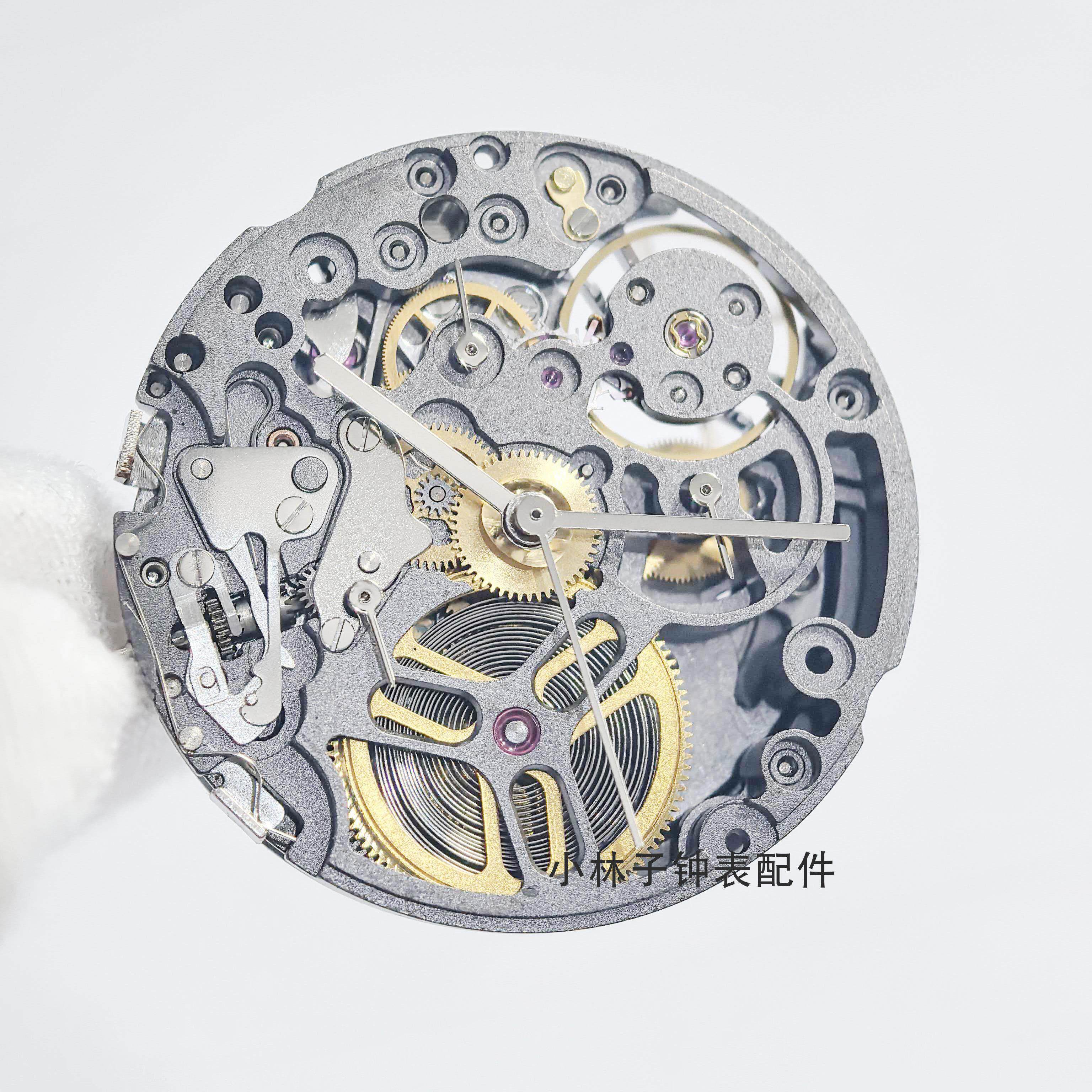 手表配件国产丹东机芯机械SL4802六针机芯 3/6/9小秒