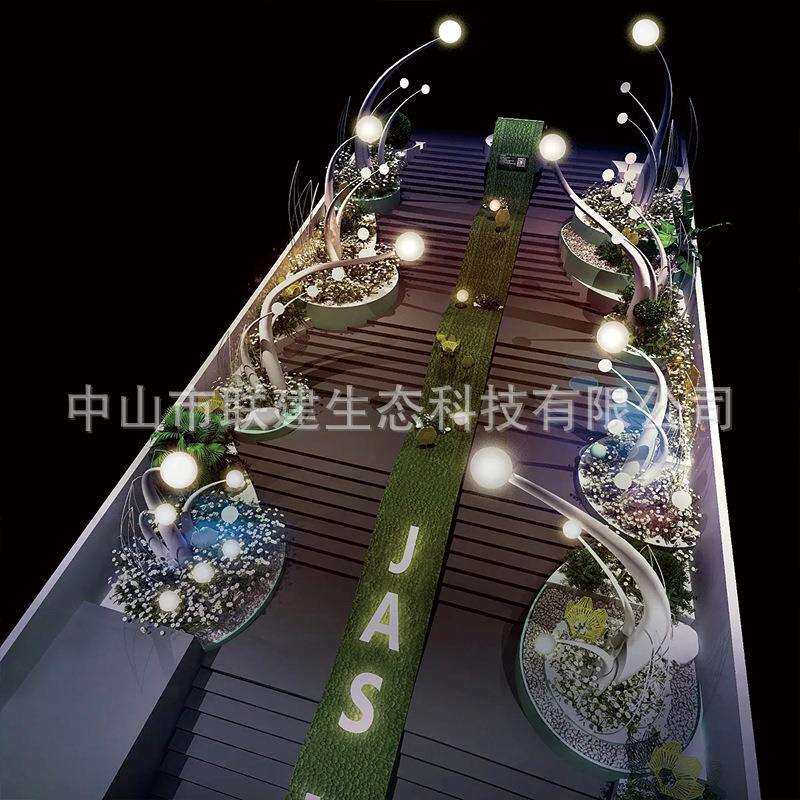 新款造型LED户外景观灯装饰灯景区公园广场圆球发光非标不锈钢