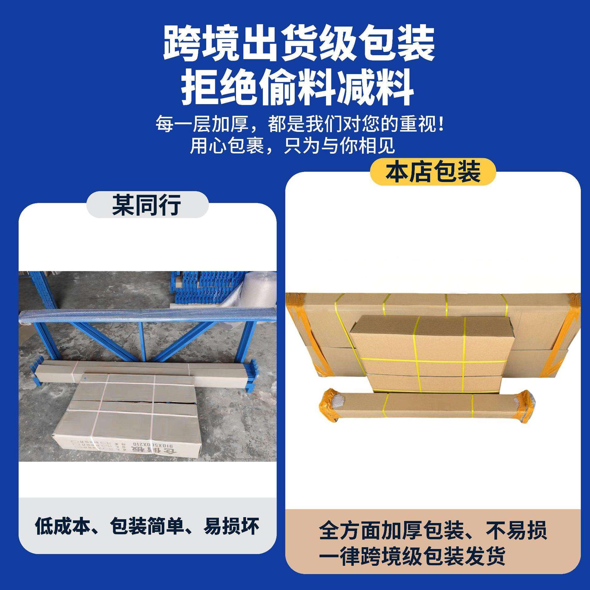 仓储型货架置货物架五架金库房重型/中型工厂仓库钢铁子重架定制