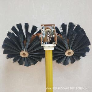 110kv绝缘子除尘毛刷避雷器清扫刷高压电力清扫器架空线缆清洁刷