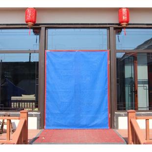 一体发泡网门帘免打孔防蚊虫门帘加密农村卧室窑洞可定做 夏季