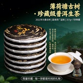 勐海茶厂 收藏送礼 7饼 提 1提 2021年薄荷塘古树普洱生茶357g