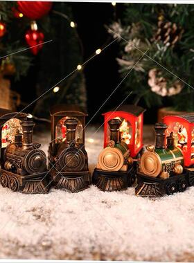 Christmas gift with a waterflood train Thomas train car