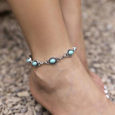 Jewelry ethnic style ankle chains and foot decorations脚炼