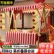 移动折叠20231023可摆摊展示市架集夜市小车桌花车促销 推地摊车集