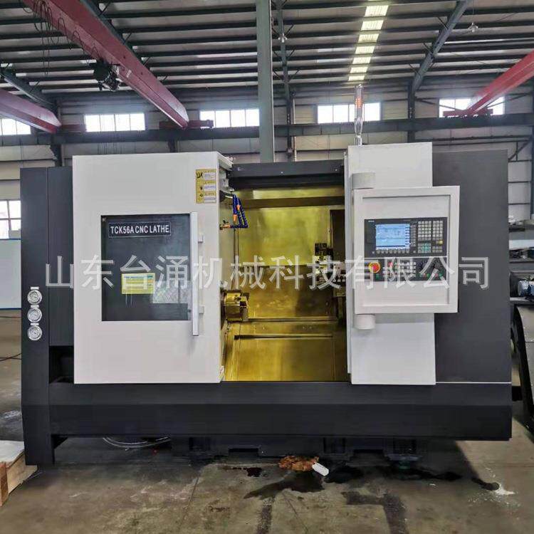厂家供应斜床身数控车床TCK56A一米适合加工长棒料