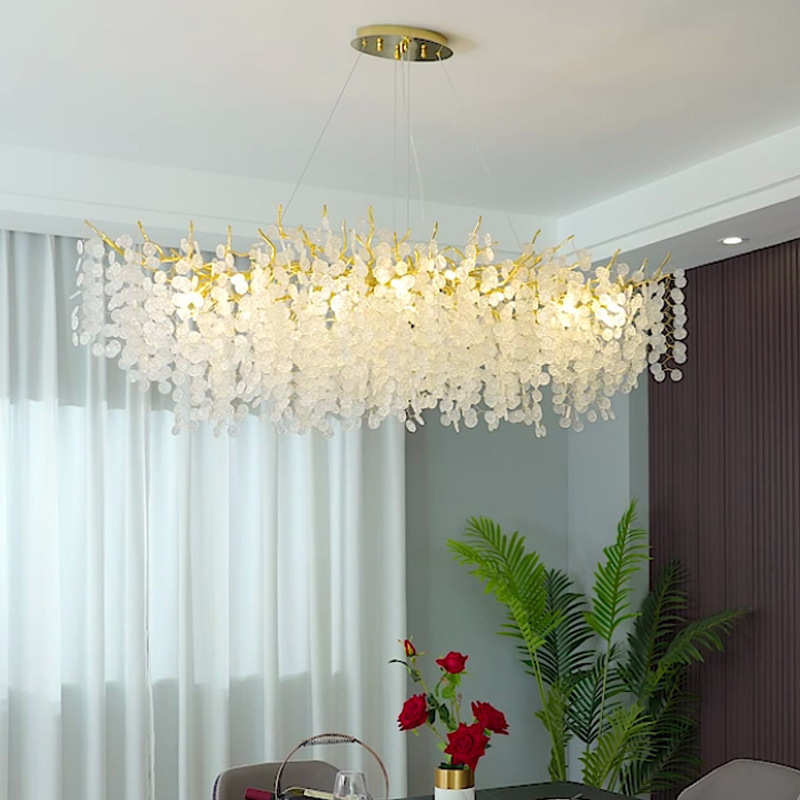 厂家直销现代水晶灯大气轻奢主灯欧式别墅法式餐厅吊灯水晶客厅灯