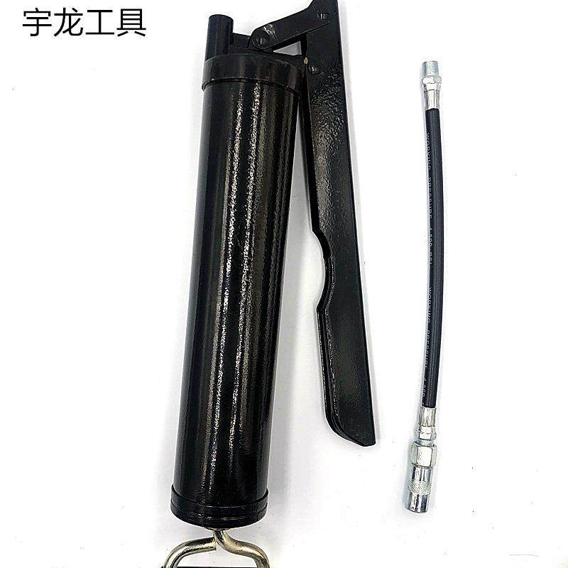 厂家黑金刚黄油枪高压手动黄油枪500CC压杆式黄油枪