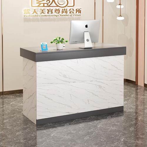 收银台柜台便利店服装店理发店美容院小型吧台简约现代前台接待