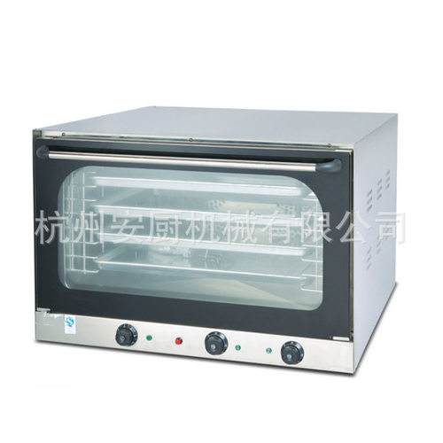 厂家直销 全透式热风循环电烤炉带喷雾8