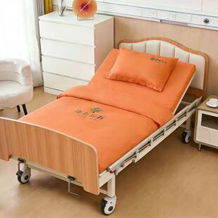 养老院三件套敬老院床品康养中心床单被套纯棉六件套床上用品