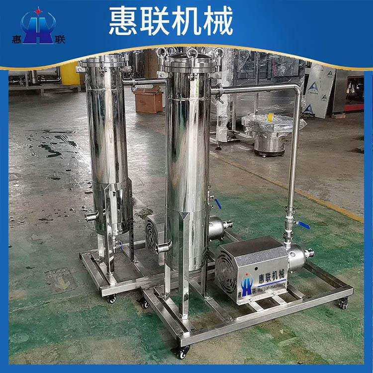 304不锈钢过滤机 果酒袋式粗滤过滤设备 酱油醋除杂质加压过滤