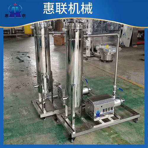 304不锈钢过滤机 果酒袋式粗滤过滤设备 酱油醋除杂质加压过滤