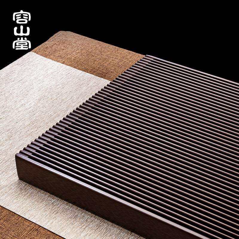 容山堂电木茶盘一件起批家用2024新款简约排水式茶台办公室茶托
