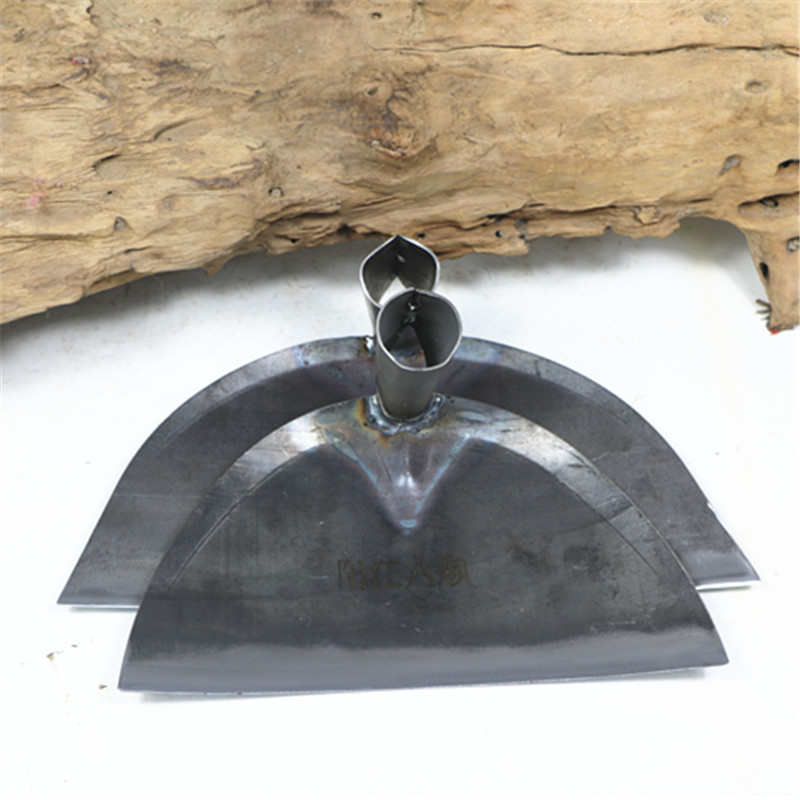 园林除草松土钢锄铁锄种菜农用大锄头全钢锄头农具园林专用锄头