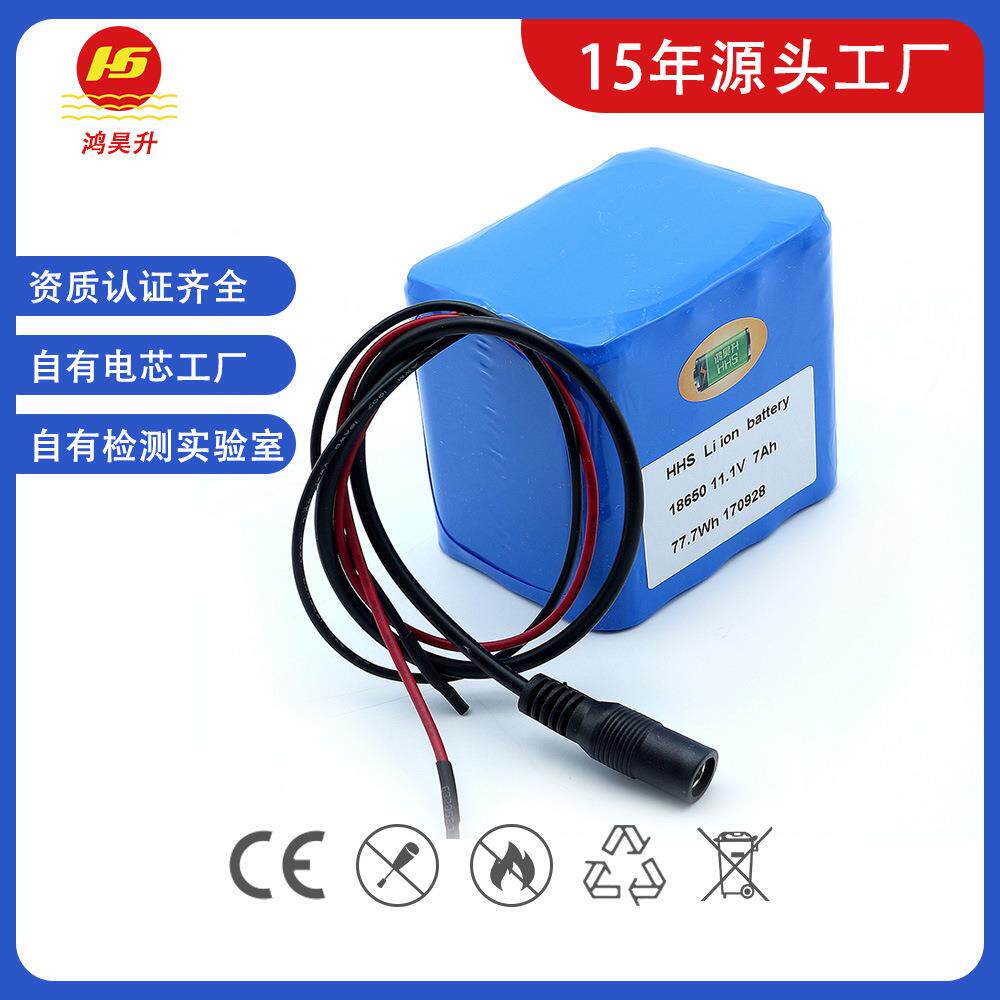 18650锂电池组12v大容量设备检测仪工业设备检测仪器锂电池