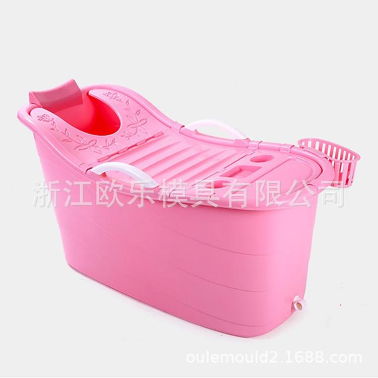 成人塑料浴盆/浴桶模具制造立式洗澡桶模具生产