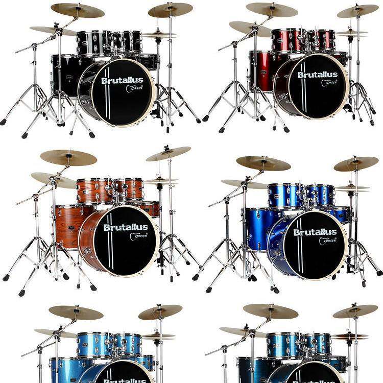 ipusen架子鼓成初儿童自学爵士鼓UAL人5鼓3镲4学者入门练习演专业