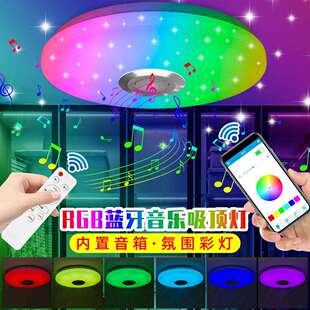走廊过道阳台灯室内照明APP遥控 led吸顶灯现代简约卧室灯客厅家装