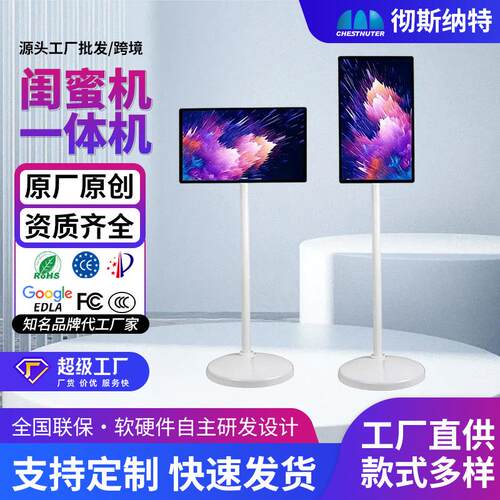 24寸移动智慧屏随心屏投屏直播屏智能触摸互动随心屏立式广告机