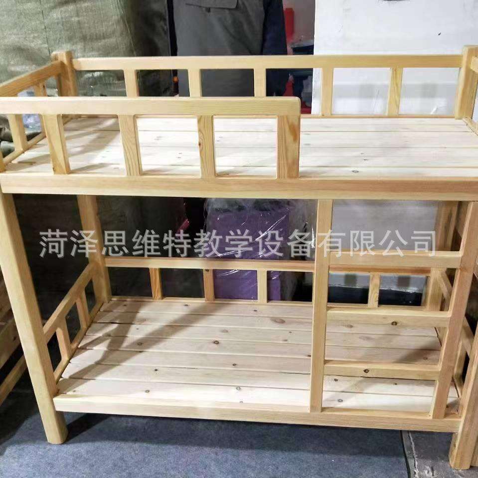 幼儿园实木上下铺儿童早教双层床儿童床/儿童抽拉床