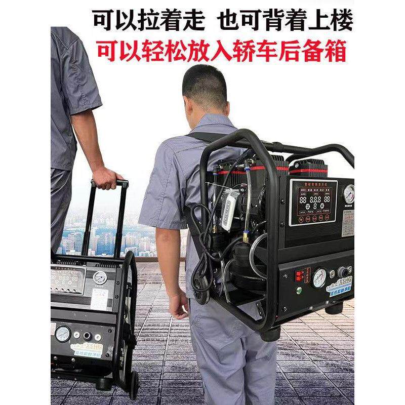 华工智能地暖清洗机新款多功能脉冲自吸高压一体机射弹清洗