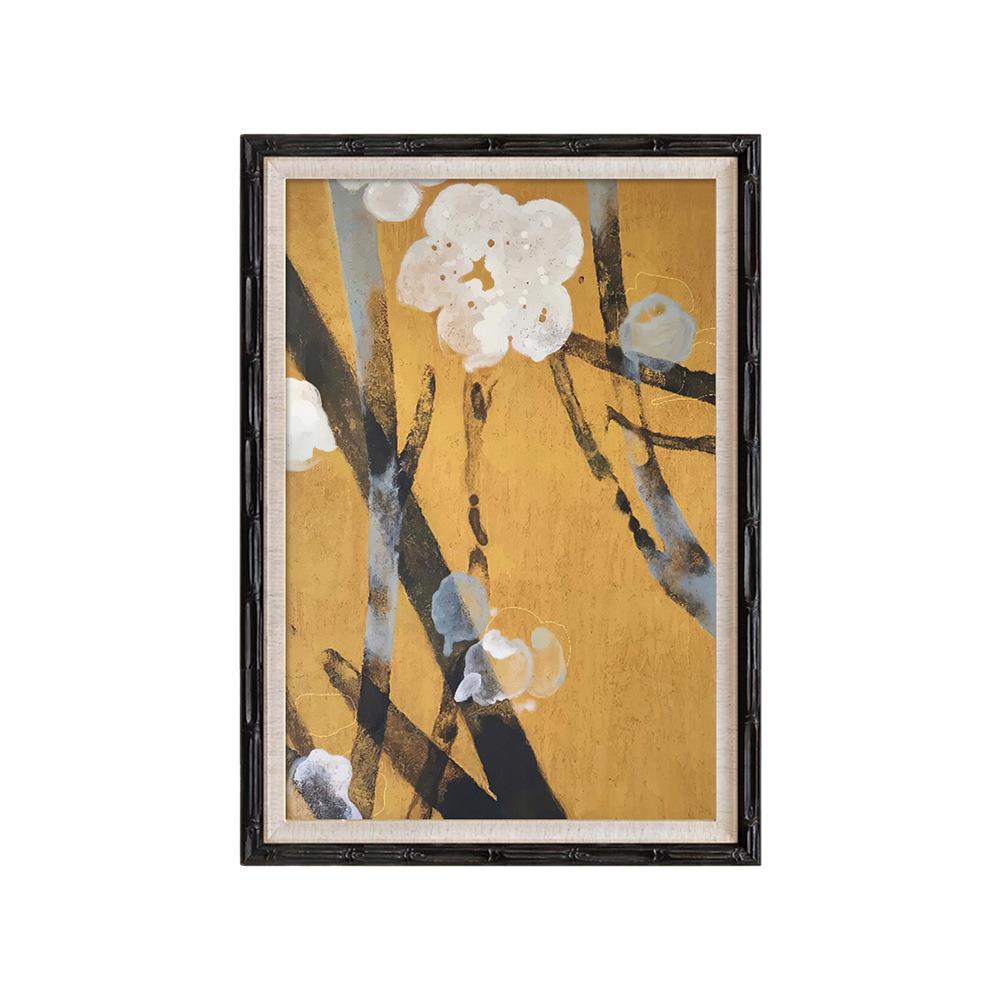 中古奶油风法式中国风客厅装饰画中古玄关餐边挂画艺术感组合壁画