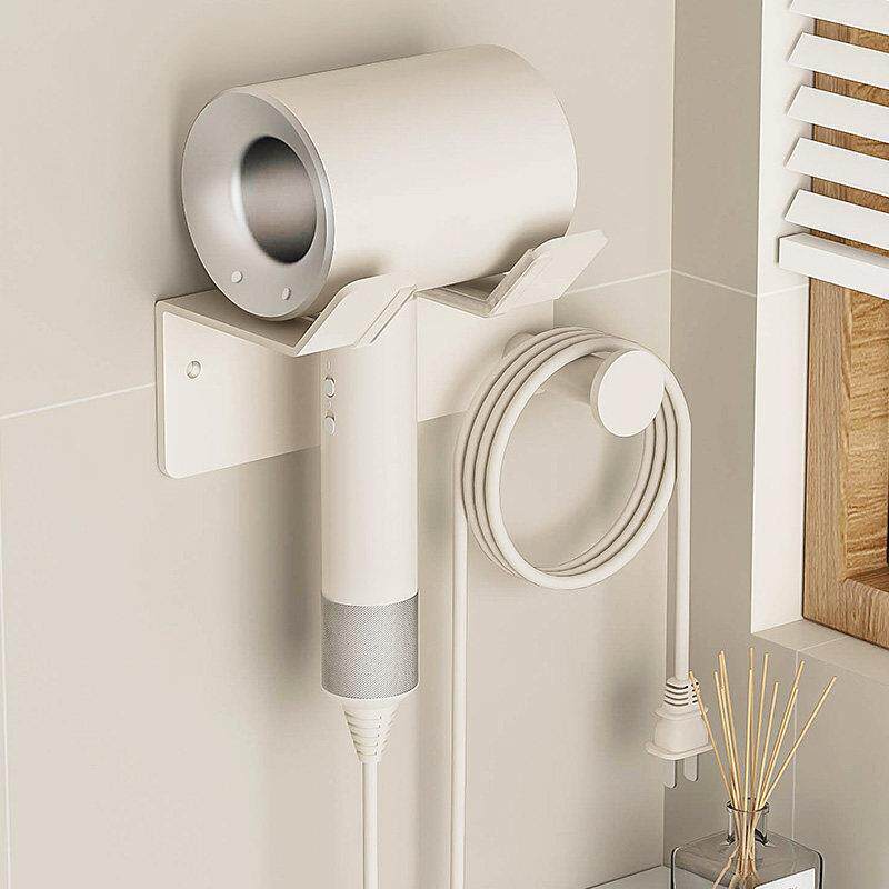 适配戴森吹风机架吹风机支架免打孔吹风机放置架化妆室吹风机架子