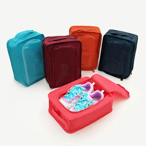 Portable Foldable Shoe Bag, Travel Storage Pouch, Shoe Organ