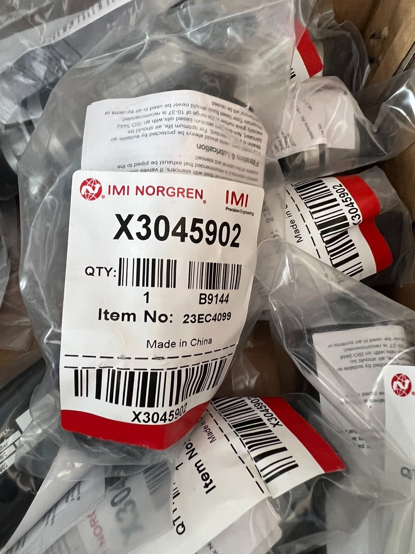 诺冠NORGREN机械阀手动控制阀X3045902