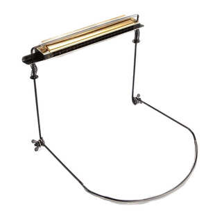 24孔16孔口琴专用支架 挂脖式演奏布鲁斯口琴夹子零配件