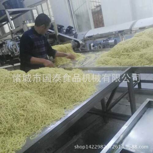 加工面生产线机器 煮面生产流水线机器 自动热干面面煮锅
