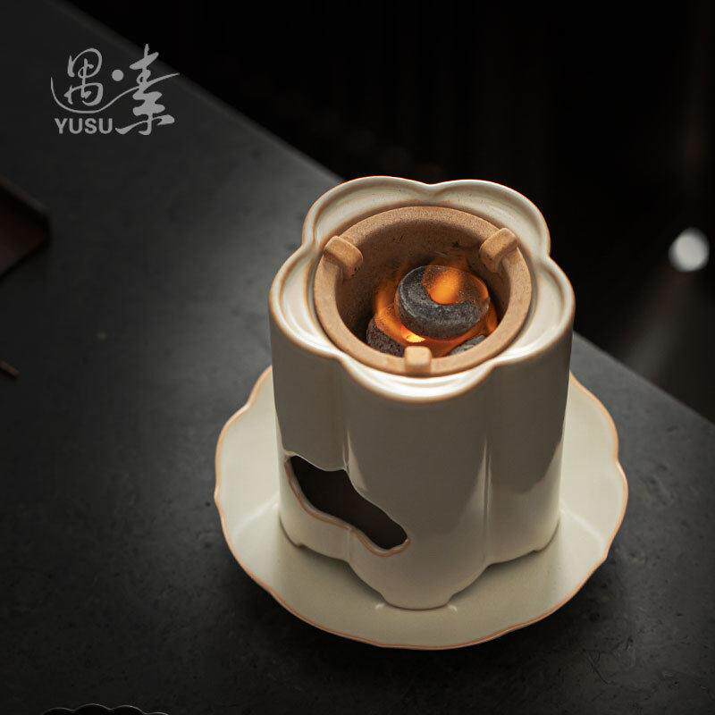 家用茶炉炭烧小火炉煮茶器户外酒精灯煮茶壶茶煮茶炉围炉煮茶