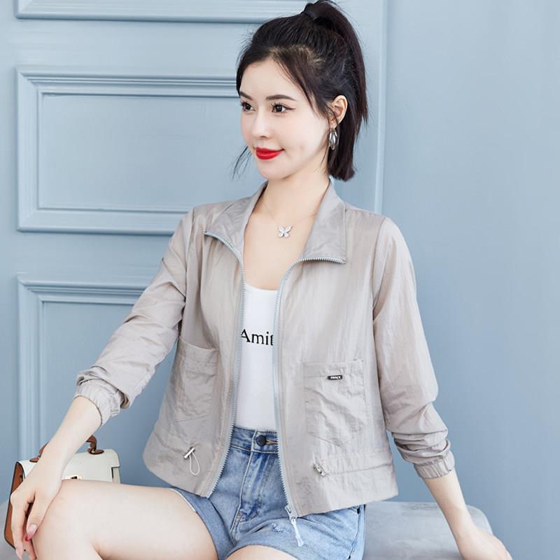 潮牌CVY防晒衣女2025夏季新款时尚洋派薄款户外透气百搭短款外套