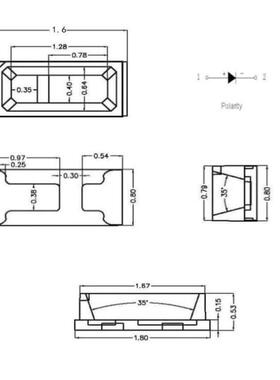 蓝1808led珠冰蓝0603数显背光粉红灯厂家橙黄直供红绿现货贴片