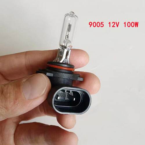 新款直销车用灯泡12V9005亮款9006雾灯100W卤素亮款耐用前大灯超