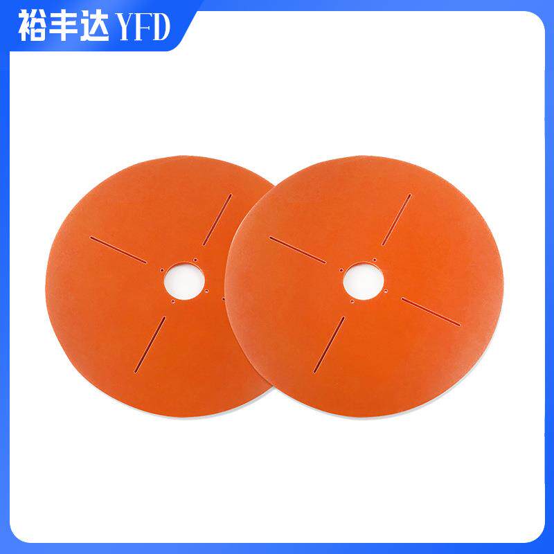 线缆机械电木板 耐高温绝缘板橘红色电木圆板 治具夹具雕刻胶木板