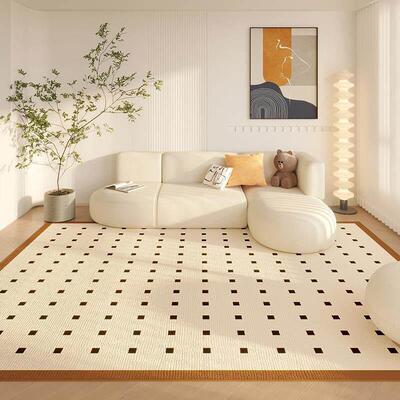 Fluffy Area Rugs for Bedroom Shaggy Floor Mat Carpet 地毯垫