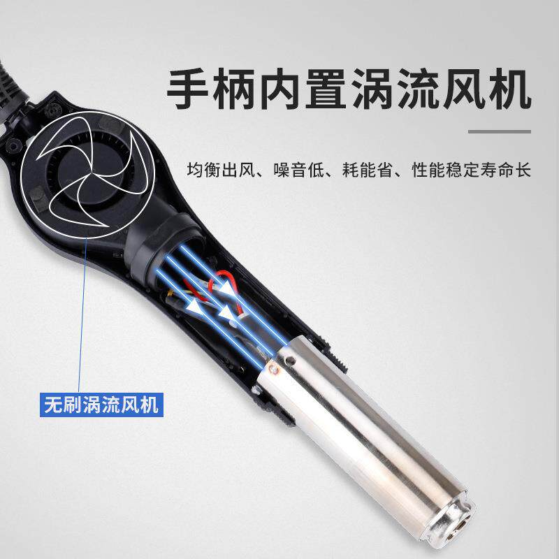 ATTEN安泰信AT8586二合一两用恒温可调温热风拆焊台电烙铁