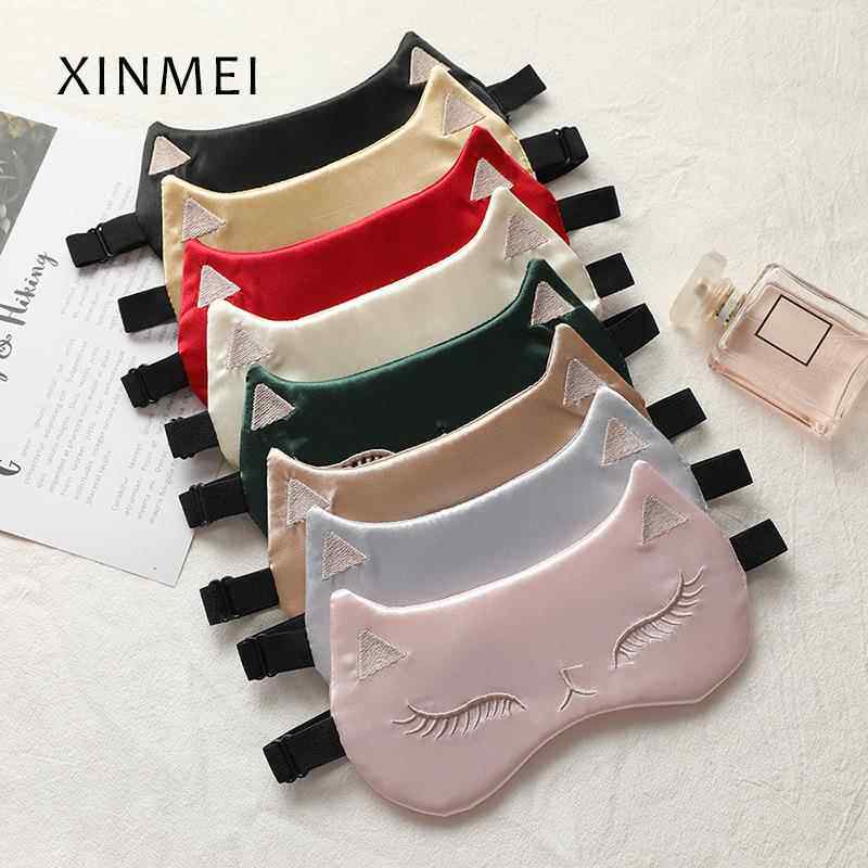 儿童眼罩小孩学生睡眠专用遮光女男可爱卡通真丝透气护眼睡觉踏实