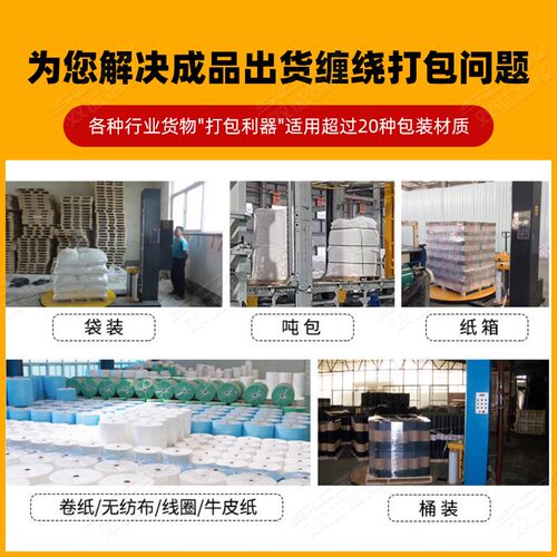 CSC-2PDM0膜00全自动在式覆线缠绕机 缠绕打包机 缠绕膜包装机