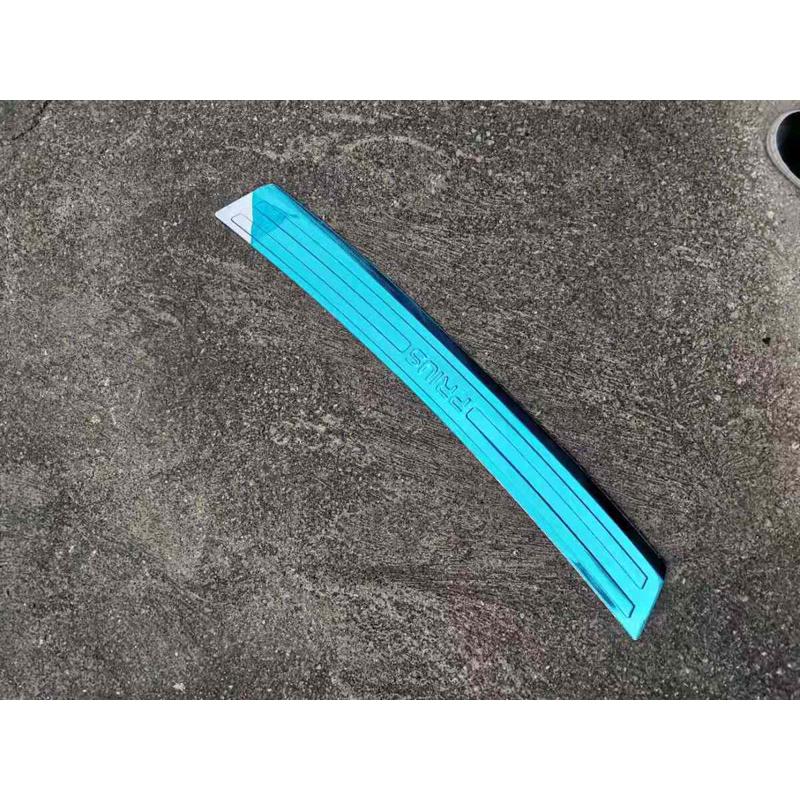 适用于普锐斯prius30系不锈钢后护板 尾门护板后杠护板