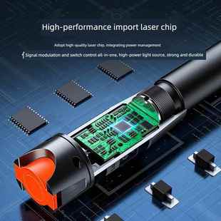 山泽红光笔光纤测试笔5/10/20/30Km故障检测器定位器