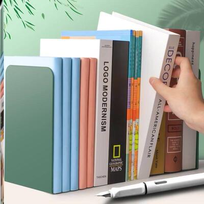 Students iron bookshelf desk bookstand small storage rack