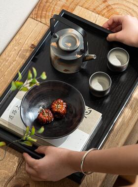 艺贝侘寂中老钱风陶瓷茶具组合新式禅茶室样板意房子间装饰茶具组
